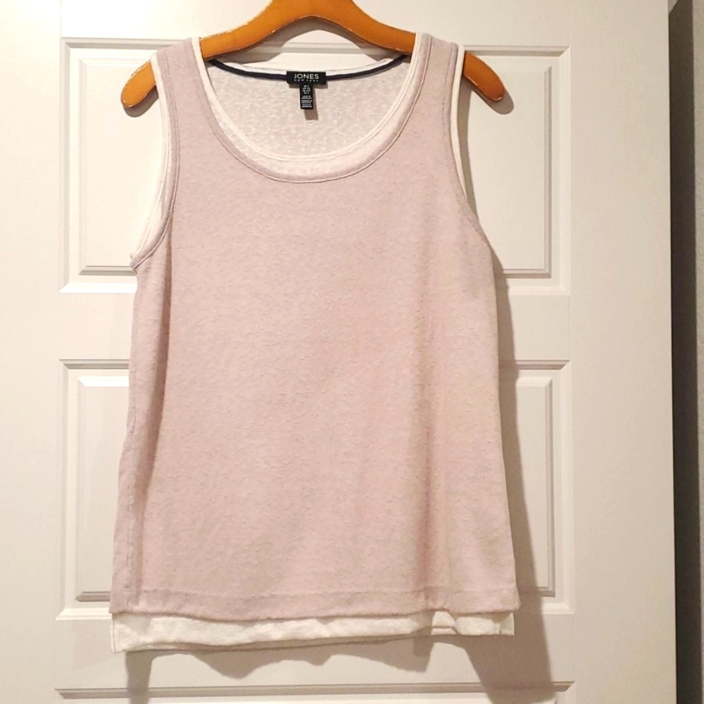 Tavnia Double Layer Knit Top